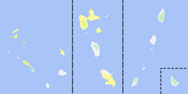 Range map of Iguana iguana